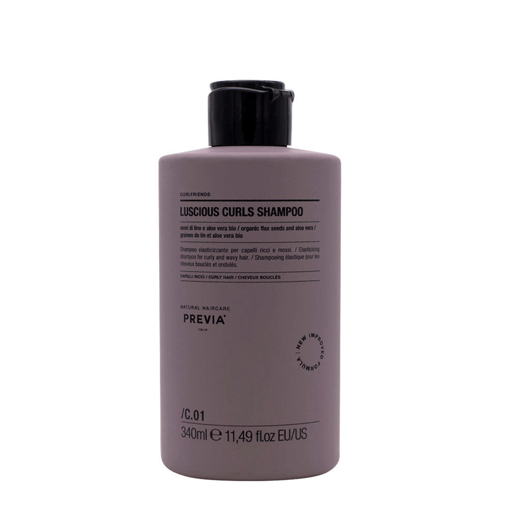 Previa Curlfriends  Shampoo 340ml - shampoo capelli ricci