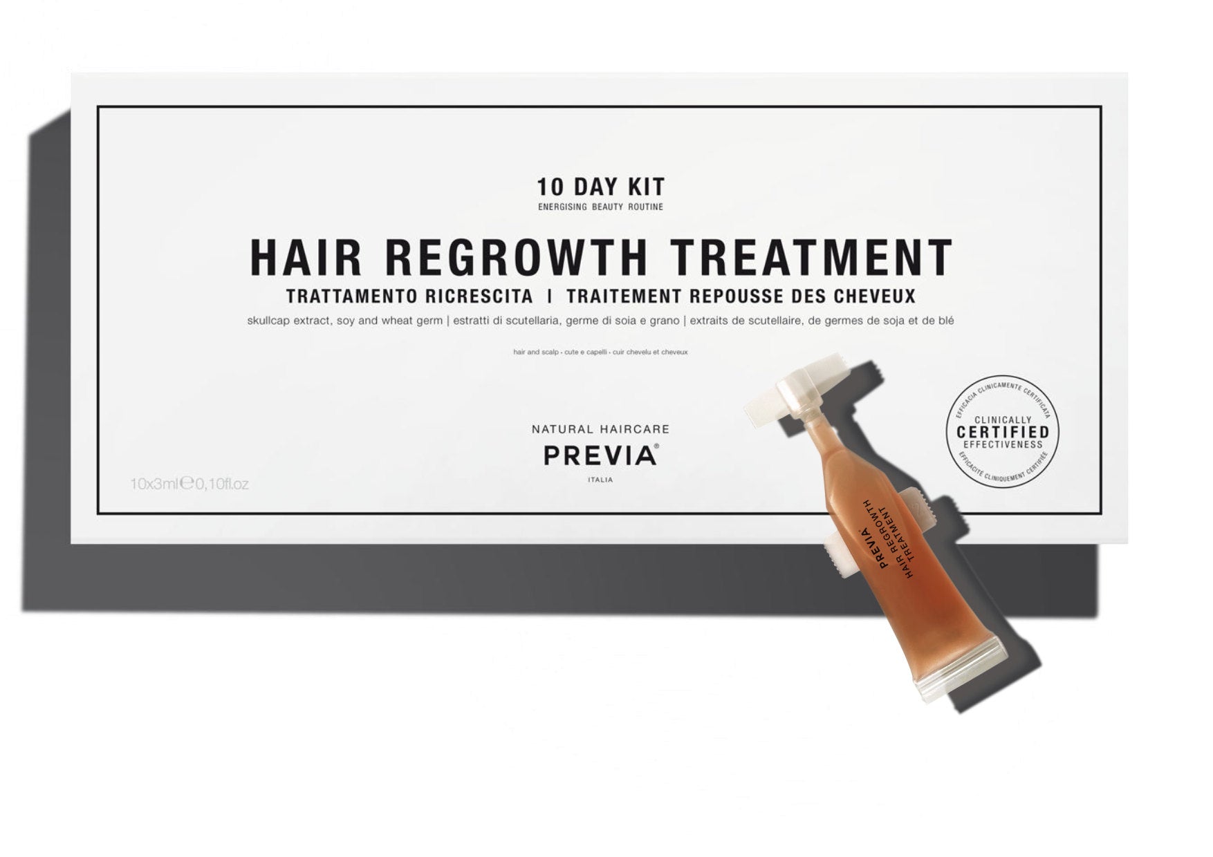 Previa Extralife Energising Treatment 10X3Ml